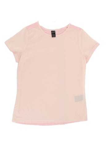 Jack Wolfskin Bluse Damen Shirt Woven Bluse Materialmix in Lila