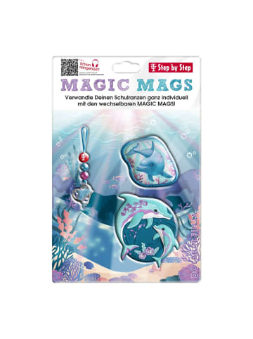 Step by Step Ranzen-Zubehör-Set MAGIC MAGS in Dolphin Finja