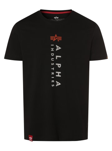 Alpha Industries T-Shirt in schwarz