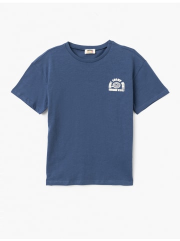 KOTON TSHIRT SS in Blau