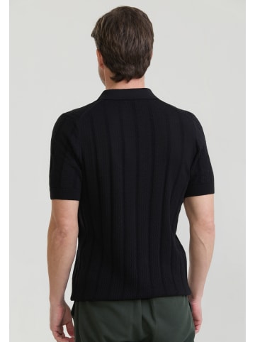 Felix Hardy Polo Shirt Kurzarm in Schwarz