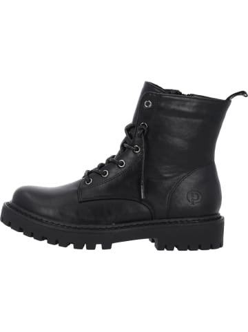 Palado Schnürstiefel Sideros Spark in Schwarz/Schwarz