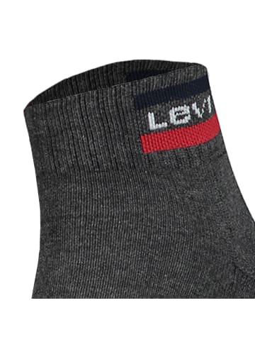 Levi´s Socken 2er Pack in Schwarz/Grau