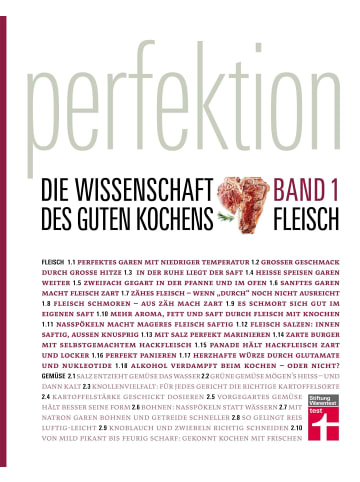 Stiftung Warentest Perfektion. Die Wissenschaft des guten Kochens 01 Fleisch