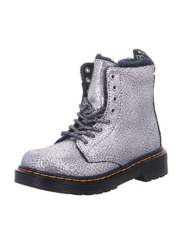 Dr. Martens Schnürstiefel in Silber