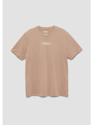s.Oliver T-Shirt in 86D1_braun