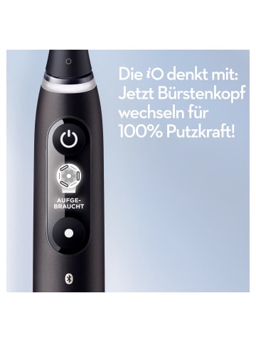 Oral-B Elektrische Zahnbürste "iO Series 6 + Reiseetui" in Schwarz