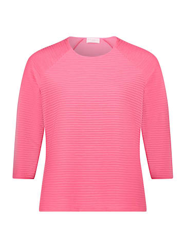 Betty Barclay Casual-Shirt mit Rippenstruktur in Pink Flambé