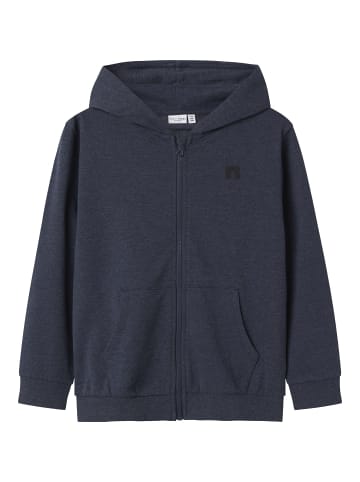 name it Hoodie mit Reißverschluss in Navy Blazer