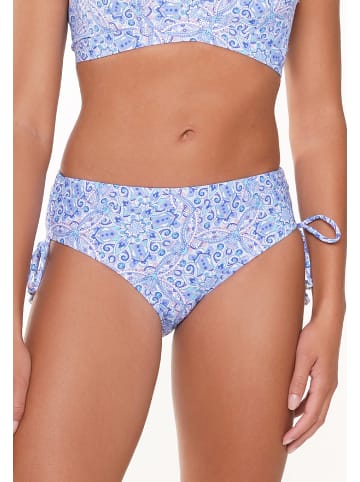 Linga Dore Short in Blue paisley print