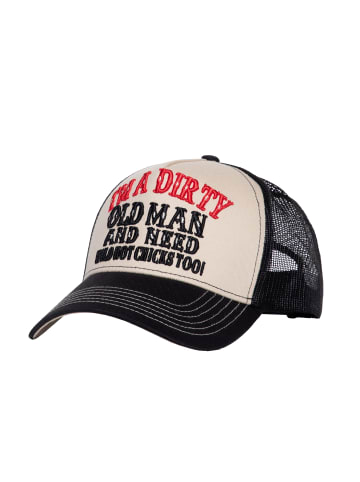 King Kerosin King Kerosin Trucker Cap Dirty Old Man in beige