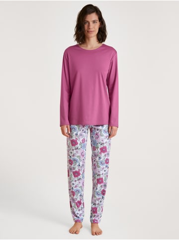 Calida Pyjama in red violet