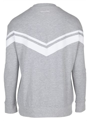 Gorilla Wear Sweatshirt in Übergröße - Hailey - Grau Meliert
