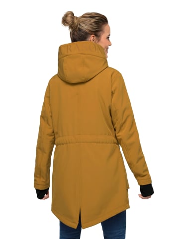 LAURASØN Softshelljacke in caramel