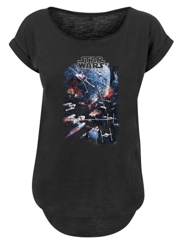 F4NT4STIC T-Shirt Star Wars Galaxy Space Fight Classic in schwarz