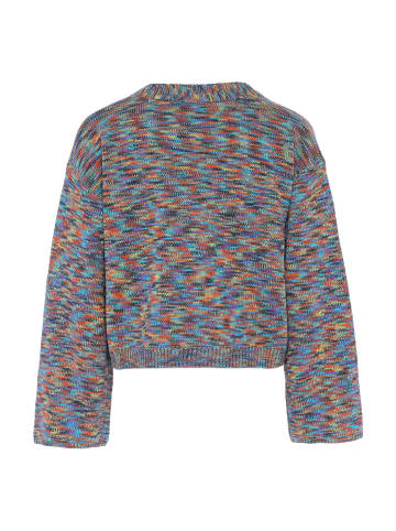 Tanuna Damen Sweater in BLAU MEHRFARBIG