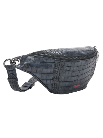 Buffalo Bum Soft Gürteltasche 25 cm in croco dreamy blue