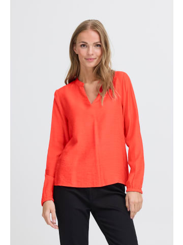 ICHI Bluse ärmellos IHSABELLA Regular fit in Mars Red