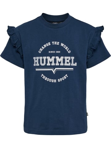 Hummel Hummel T-Shirt Hmlviolet Mädchen Dehnbarem in DRESS BLUES