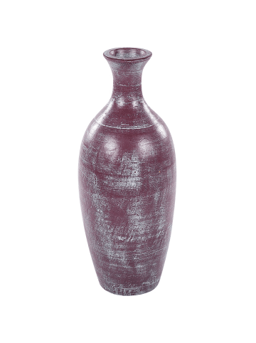 Beliani Dekovase KARDIA in Braun/Blau - (W) 24 x (H) 57 x (L) 24 cm