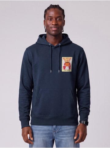 wat? Apparel Sweatshirt Tarot The Coffee in Dunkelblau