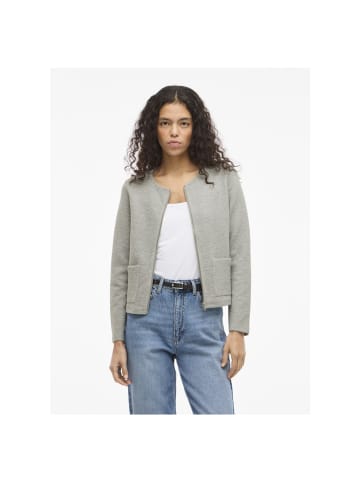Vila Sweatshirt in light grey melange1