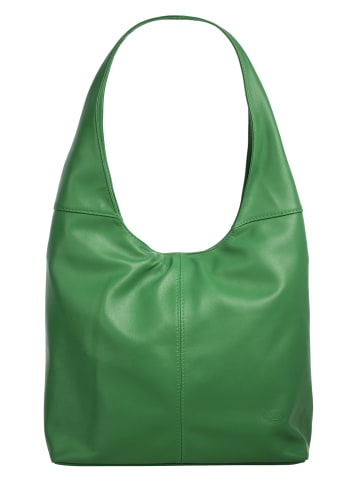 piké Shopper echt Leder in grün