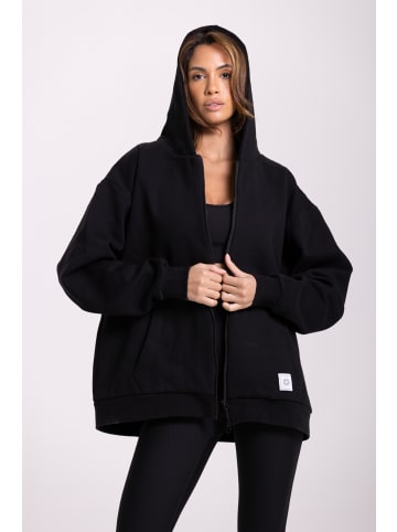Onamaste Kapuzensweatshirt Flow in Schwarz