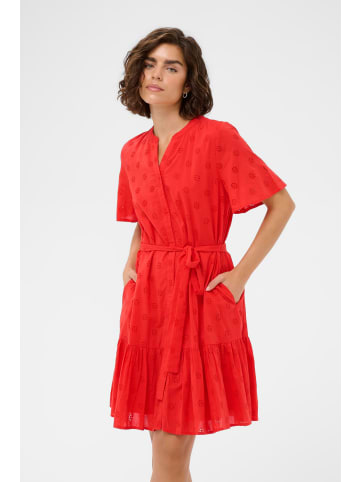 Kaffe Kleid KAfiona Loose fit in Poppy Red