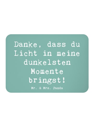 Mr. & Mrs. Panda Magnet Spruch Herztherapeut Licht mit Spruch in Meeresbrise