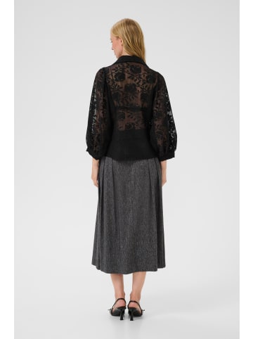 Karen By Simonsen Langarm-Bluse KBBrynja Feminine in Meteorite