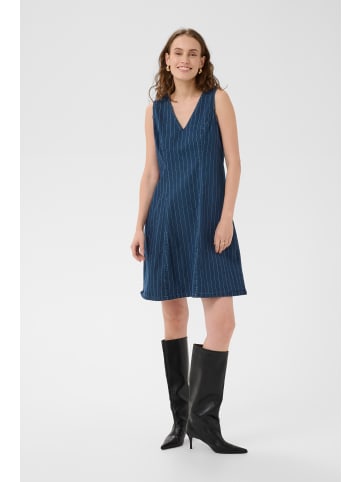CULTURE Denimkleid CUmai Fitted in Dark Blue Wash