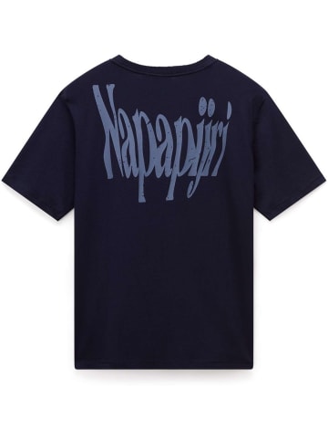Napapijri T-Shirt "S-Turrach Ss" in Blau
