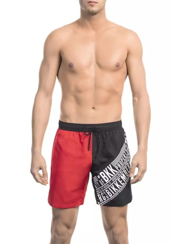 Bikkembergs Rot Polyester Herren Bade Kurz