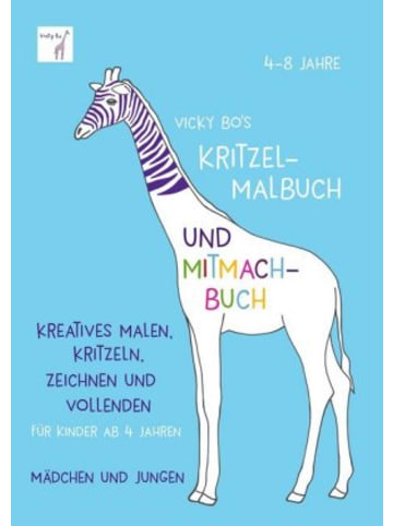 Vicky Bo Papeterie/PBS - Vicky Bo's Kritzel-Malbuch und Mitmach-Buch