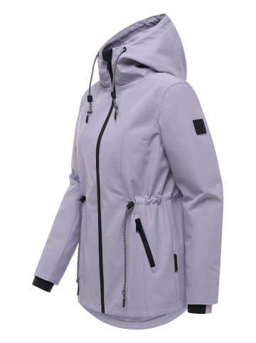 Navahoo Outdoorjacke Blumentanz 14 in Powder Lilac