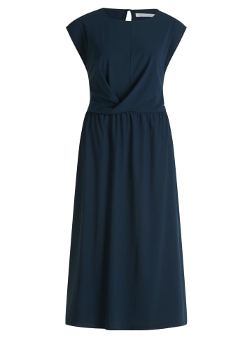 BETTY & CO Jerseykleid mit Raffung in Navy Blue