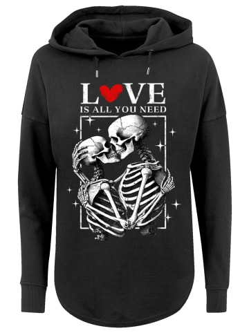 F4NT4STIC Oversized Hoodie Love is all you need in schwarz