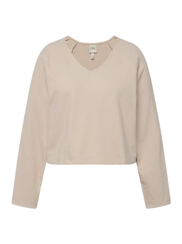 Ulla Popken Sweatshirt in creme