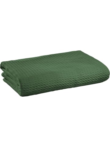 Erwin Müller Baumwolle Sommer-Decke Siena in dunkelgrün