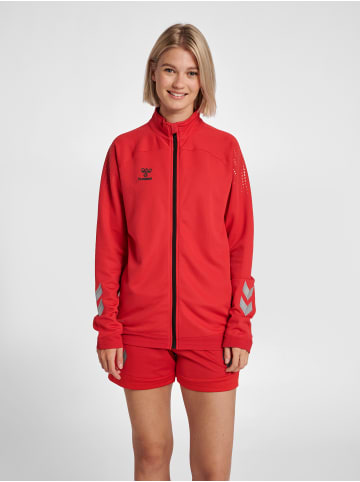 Hummel Reißverschluss Jacke Hml Damen in TRUE RED