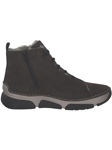 rieker Schnürstiefel in erde/schwarz