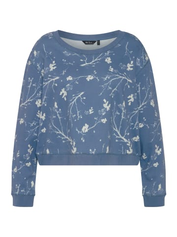 Ulla Popken Sweatshirt in jeansblau