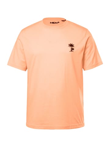 Men Plus Kurzarm T-Shirt in neon orange