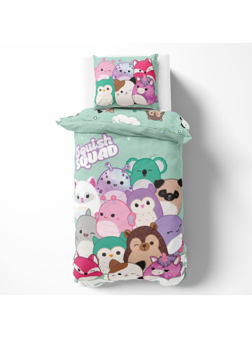 Character World Bettwäsche-Set "SQUISHMALLOWS Squish Squad " in Bunt