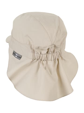 Sterntaler Schirmmütze mit Nackenschutz Basic in beige