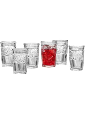 Ritzenhoff & Breker 6er Set Longdrinkgläser Paolo 330 ml in transparent
