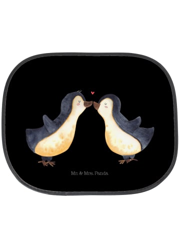 Mr. & Mrs. Panda Sonnennetz Pinguin Liebe ohne Spruch in Schwarz