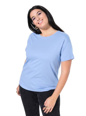 Studio Untold Shirt in himmelblau