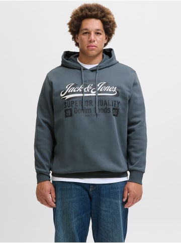JACK & JONES PLUS Kapuzenpullover in Stormy Weather